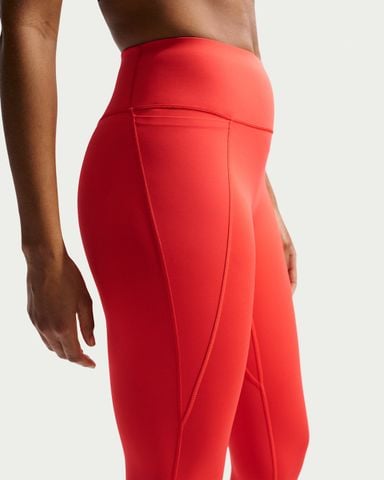Nike - Quần Dài Ống Bó Thể Thao Nữ Universa Women's High-Waisted 7/8 Leggings With No Front Seam - 2