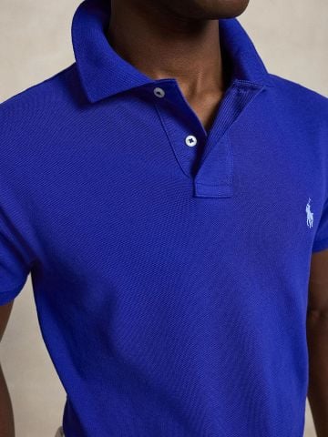 Ralph Lauren - Áo Thun Có Cổ Nam Slim Fit Mesh Polo Shirt