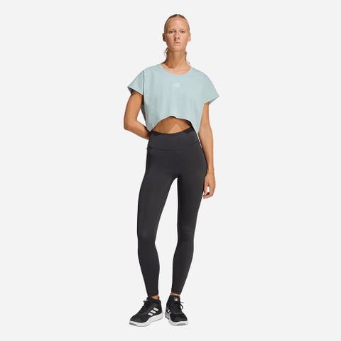 Adidas - Áo Thun Tay Ngắn Nữ Power Crop Box Tank