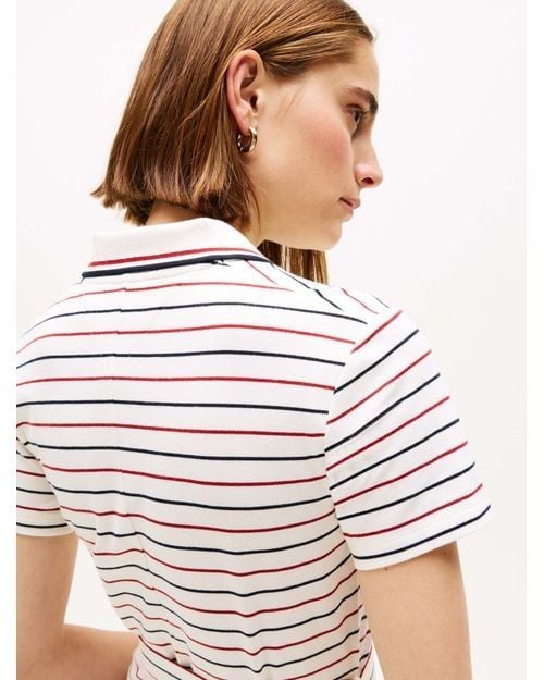 Tommy Hilfiger - Đầm nữ TH Cotton Midi Polo Dress