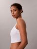 Calvin Klein - Áo Thun Ba Lỗ Nữ Cropped Ribbed Cotton Cami Top