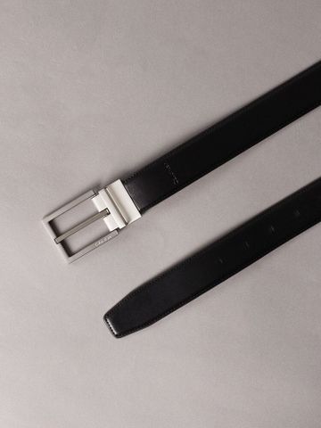 Calvin Klein - Thắt Lưng Nam Smooth Square Buckle Belt 32mm Reversible