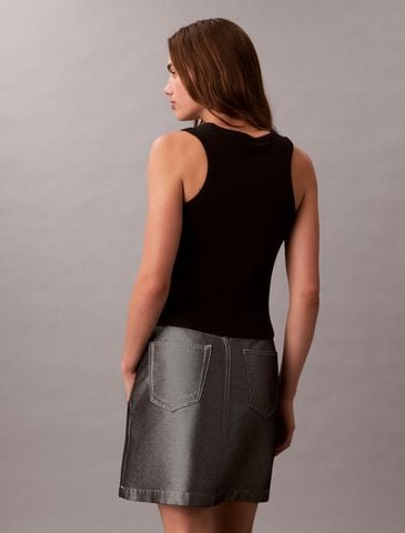 Calvin Klein - Áo ba lỗ nữ Cotton Stretch Rib Tank Top