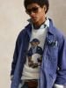 Ralph Lauren - Áo Len Dài Tay Nam Pullover Bear Cotton Sweater
