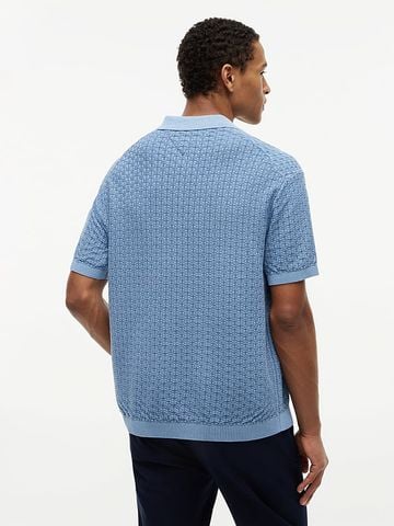 Tommy Hilfiger - Áo Thun Có Cổ Nam Washed Structured Polo Shirt