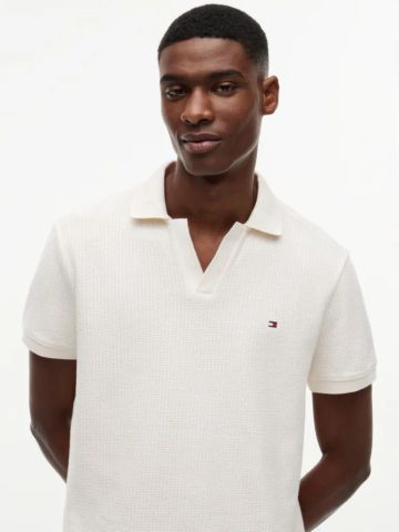 Tommy Hilfiger - Áo Thun Có Cổ Nam Jonny Collar Texture Regular Polo