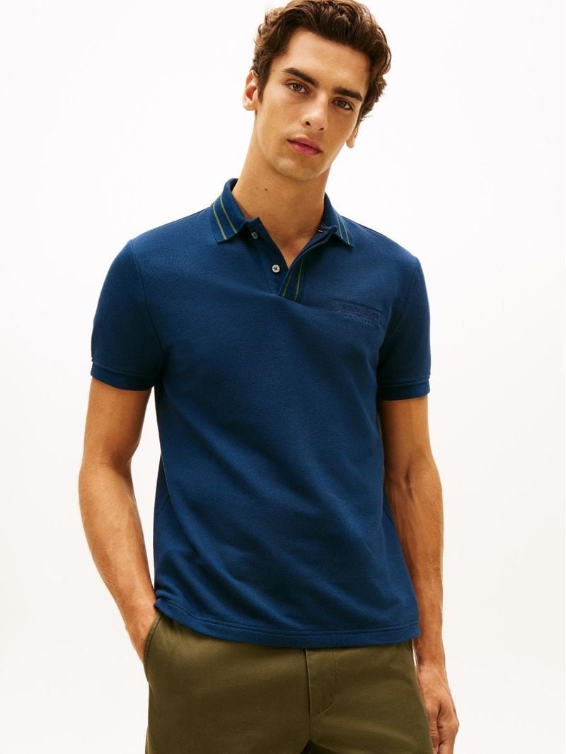 Tommy Hilfiger - Áo Thun Có Cổ Nam Embroidered Artwork Regular Polo