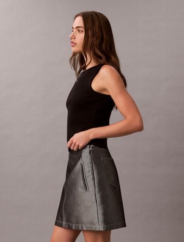 Calvin Klein - Áo ba lỗ nữ Cotton Stretch Rib Tank Top