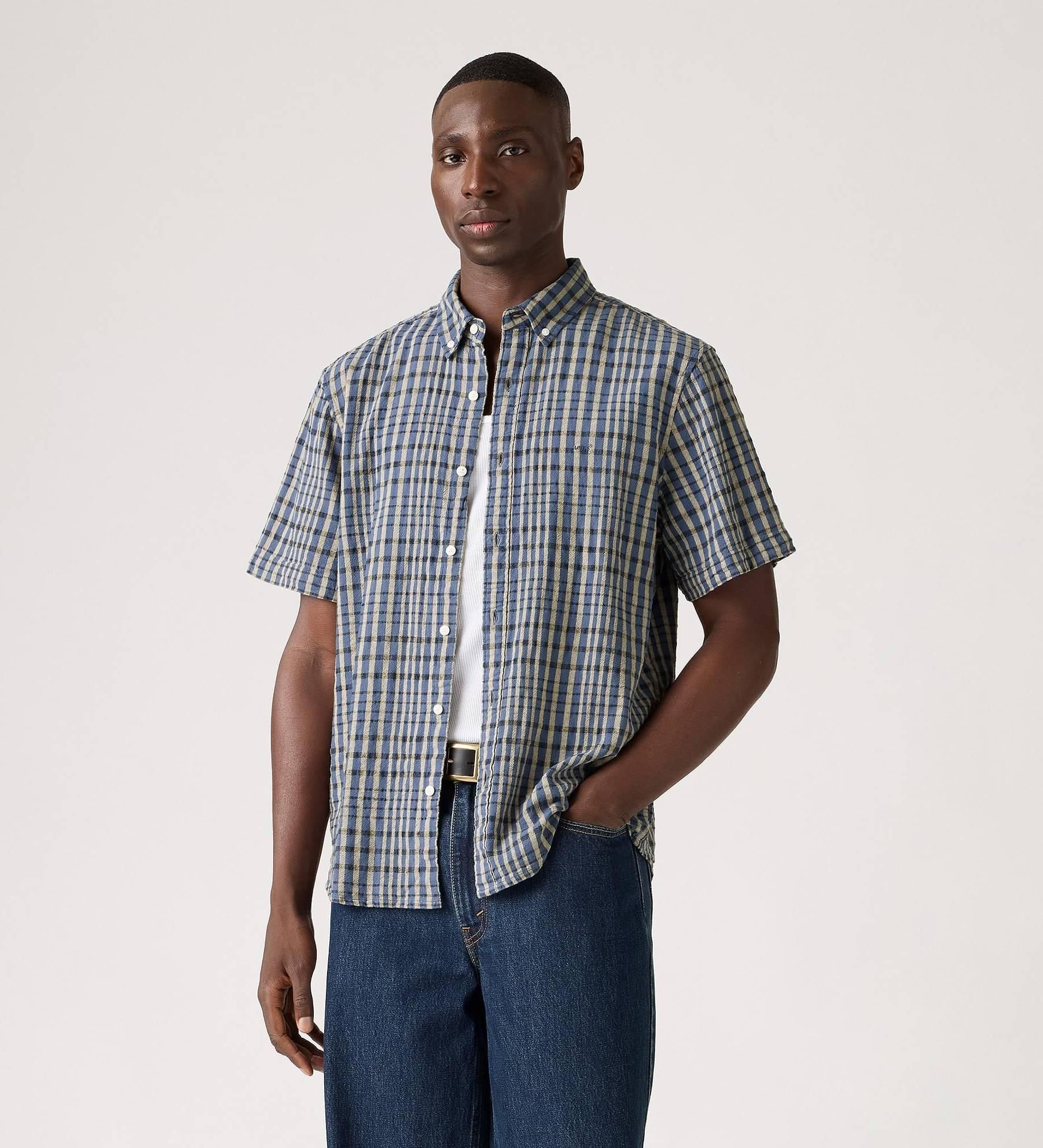 Levi's - Áo sơ mi tay ngắn nam Short Sleeve Authentic Button-Down Shirt