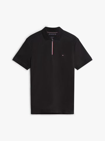 Tommy Hilfiger - Áo Thun Có Cổ Nam Liquid Cotton Rwb Zip Regular Polo