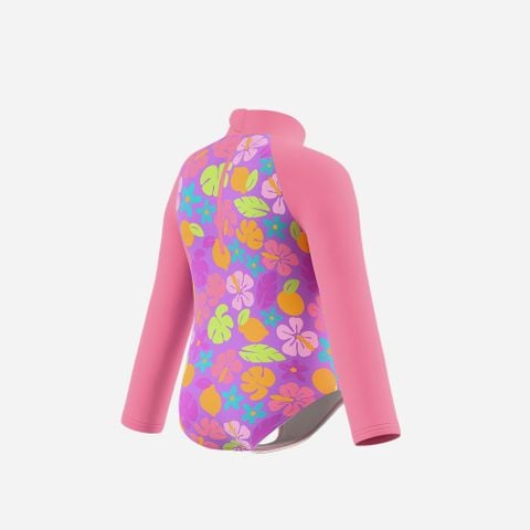Speedo - Áo Bơi Chống Nắng Trẻ Em Sunprotect Long Sleeve Swimsuit - 4