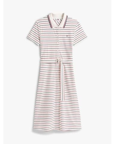 Tommy Hilfiger - Đầm nữ TH Cotton Midi Polo Dress - 2