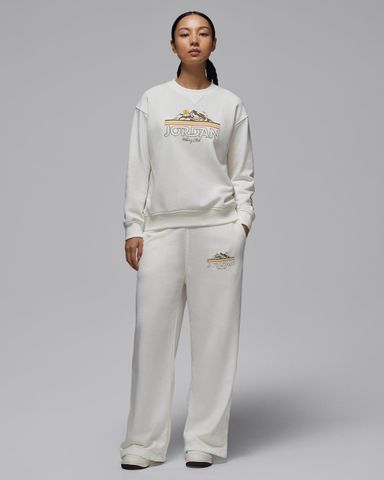 Nike - Quần Dài Thể Thao Nữ Jordan Brooklyn Fleece Open-Hem Hike Mike Trousers