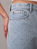 Calvin Klein - Quần Jeans Ngắn Nữ 90s Straight Needle punch Denim Short