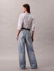 Calvin Klein - Quần Jean Dài Nữ Wide Leg Light Wash 37.5 Jeans