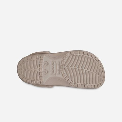 Crocs - Giày Clog Unisex Classic Clog U Taupe