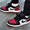 Nike - Giày Sneakers Nam Air Jordan 1 Low Bred Toe