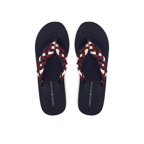 Tommy Hilfiger - Xăng Đan Nữ TH Wedge Braided Summer Sandal - 3