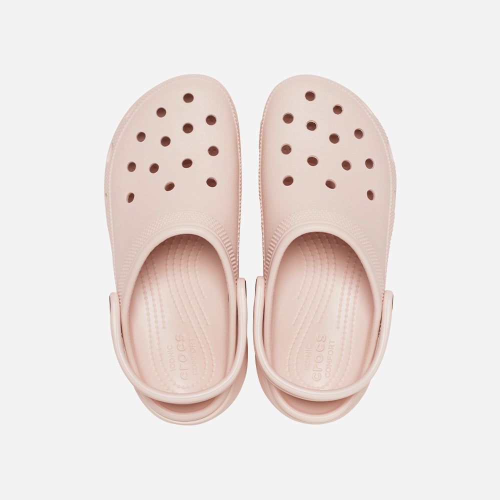 Crocs - Xăng đan nữ Classic Women's Platform Quartz Lifestyle
