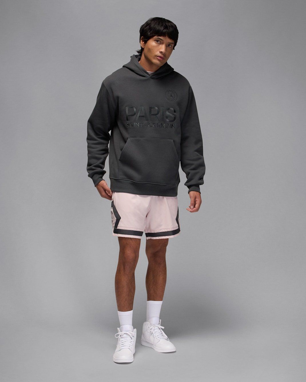 Nike - Áo nỉ tay dài thể thao Nam Paris Saint-Germain Men's Fleece Hoodie