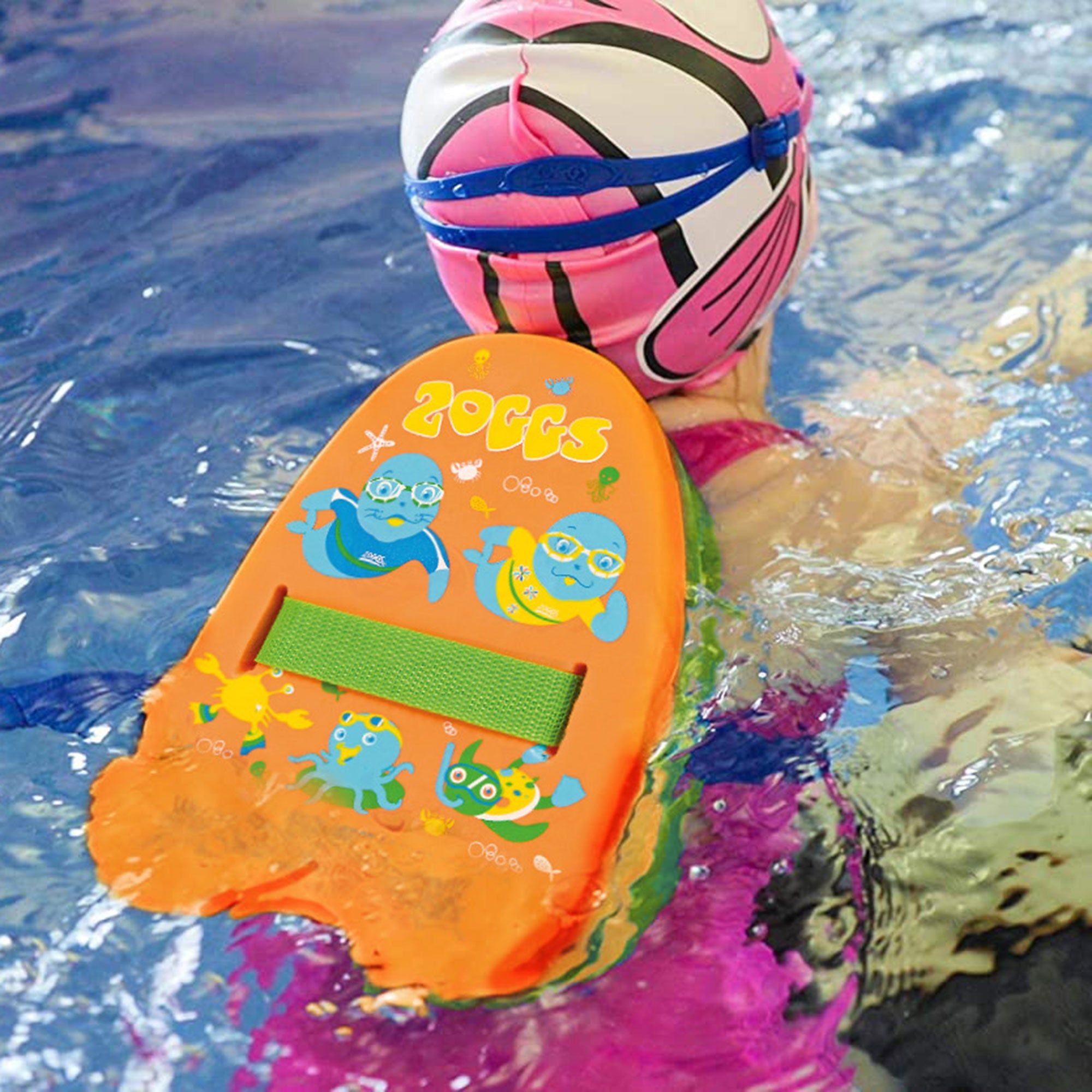 Zoggs - Phao bơi đeo lưng trẻ em Zoggy Back Float Swimming