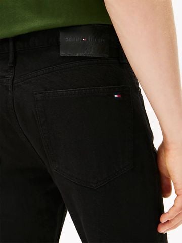 Tommy Hilfiger - Quần Jean Dài Nam Dover Washed Regular Straight Leg Black Jeans