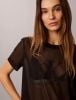 Calvin Klein - Áo Thun Tay Ngắn Nữ CK Pride Mesh Crew Tee