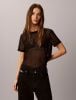 Calvin Klein - Áo Thun Tay Ngắn Nữ CK Pride Mesh Crew Tee