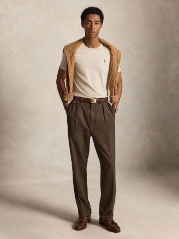 Ralph Lauren - Áo Thun Tay Ngắn Nam Custom Slim Fit Jersey Crewneck T-Shirt