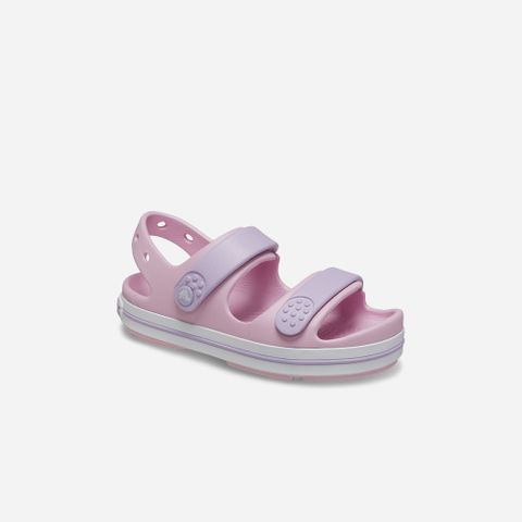 Crocs - Xăng đan trẻ em Crocband Cruiser Sandal Kid Ballerina/Lavender Lifestyle