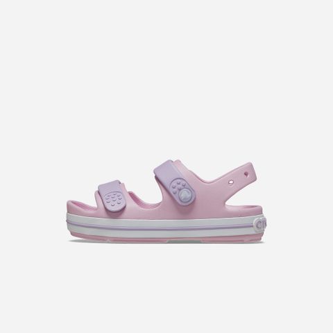 Crocs - Xăng đan trẻ em Crocband Cruiser Sandal Kid Ballerina/Lavender Lifestyle