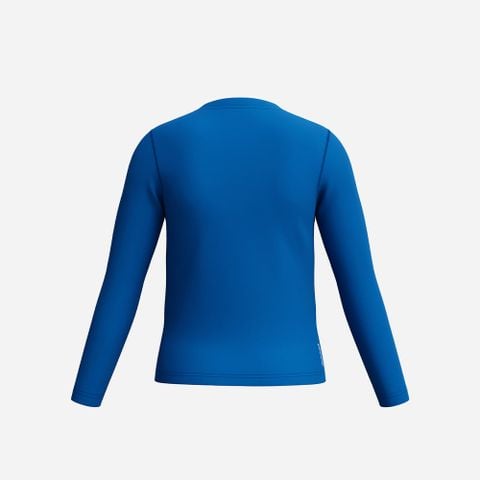 Speedo - Áo Rashguard Unisex Long Sleeve UV Swimming Top Classic Logo - 4