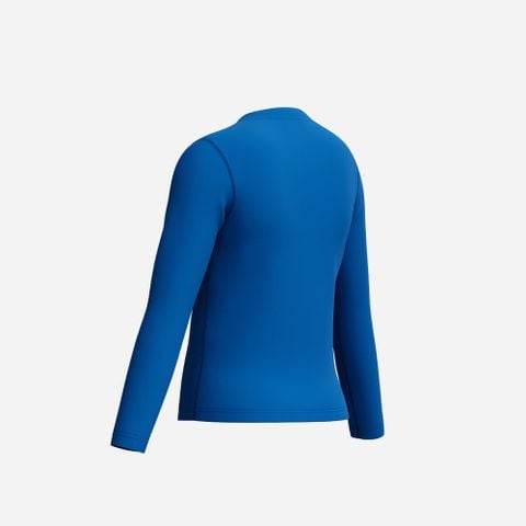 Speedo - Áo Rashguard Unisex Long Sleeve UV Swimming Top Classic Logo - 2