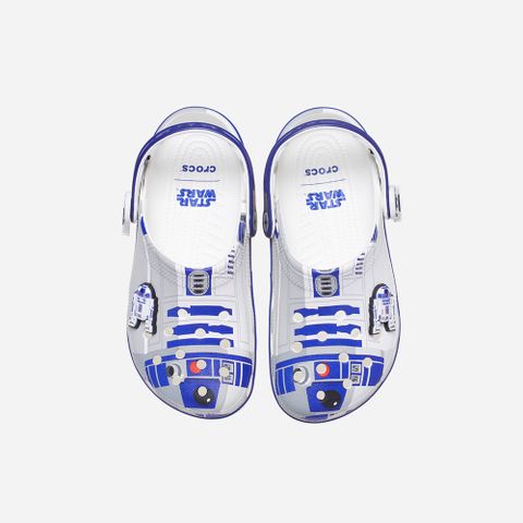 Crocs - Xăng đan trẻ em Classic Clog Kid Star Wars R2D2 Lifestyle