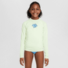 Nike - Áo Bơi Chống Nắng Bé Gái Long Sleeve UV Swimming Top Hydroguard
