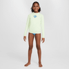 Nike - Áo Bơi Chống Nắng Bé Gái Long Sleeve UV Swimming Top Hydroguard