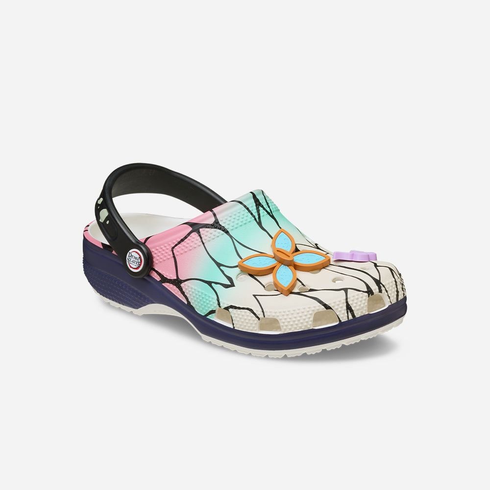 Crocs - Xăng đan nam nữ Demon Slayer Shinobu Classic Clog Multi Lifestyle