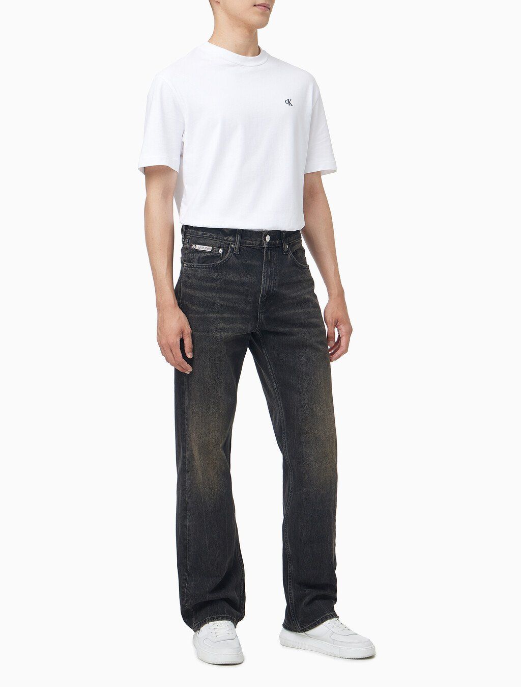 Calvin Klein - Quần jeans ống đứng nam 90s Straight Jeans