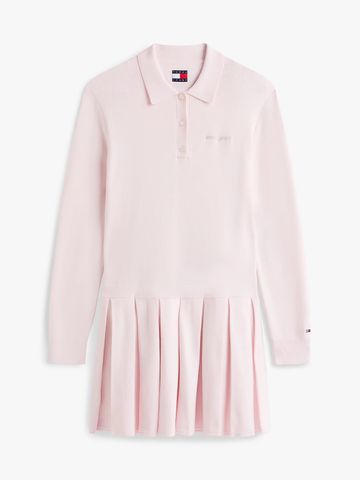 Tommy Hilfiger - Đầm Polo Nữ Script Pleated Sweater Dress