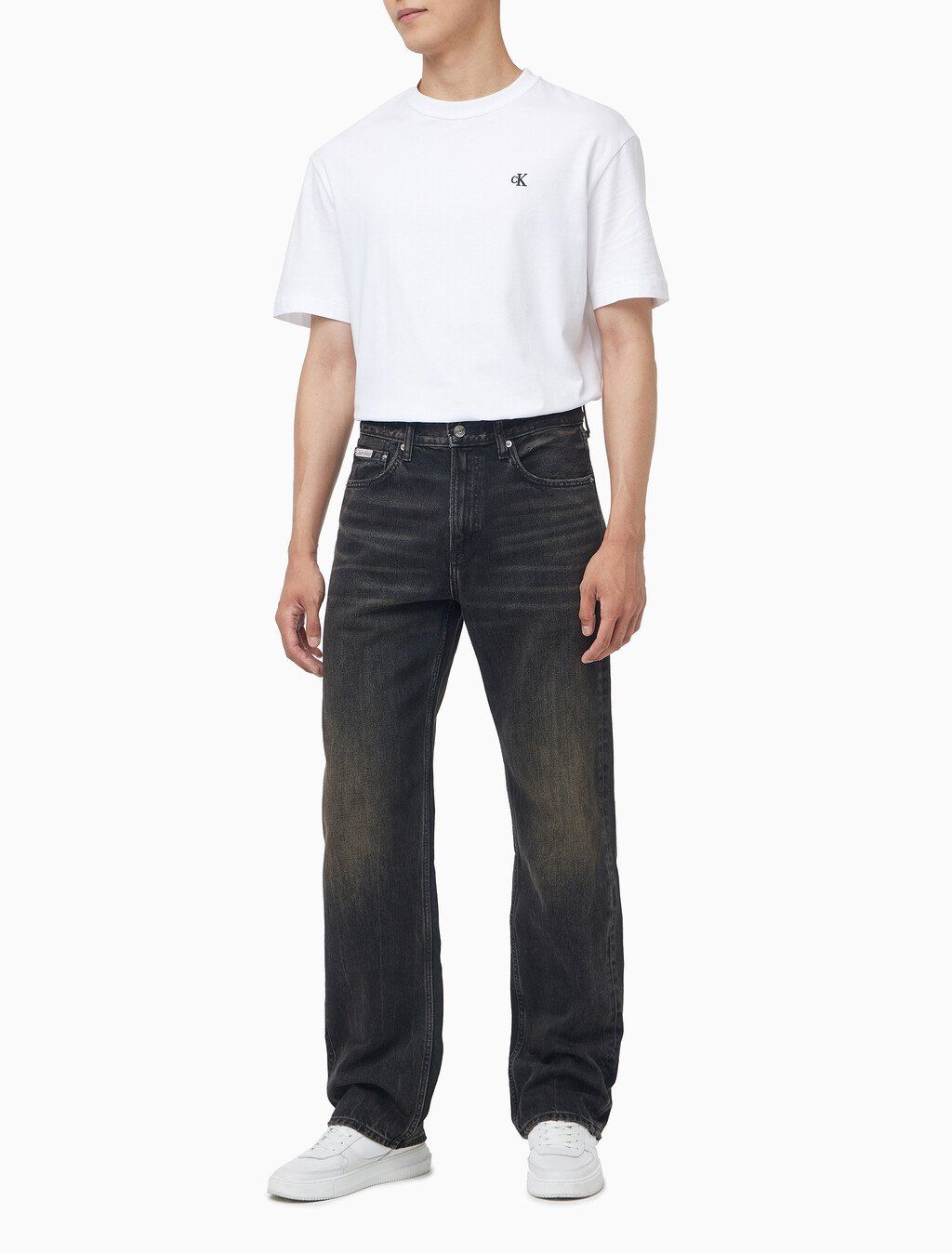 Calvin Klein - Quần jeans ống đứng nam 90s Straight Jeans