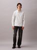 Calvin Klein - Áo sơ mi tay dài nam Melange Flannel Relaxed Button-Down Shirt