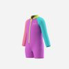 Speedo - Đồ Bơi Trẻ Em Sunprotect Long Sleeve Colorblock Zip Swimsuit