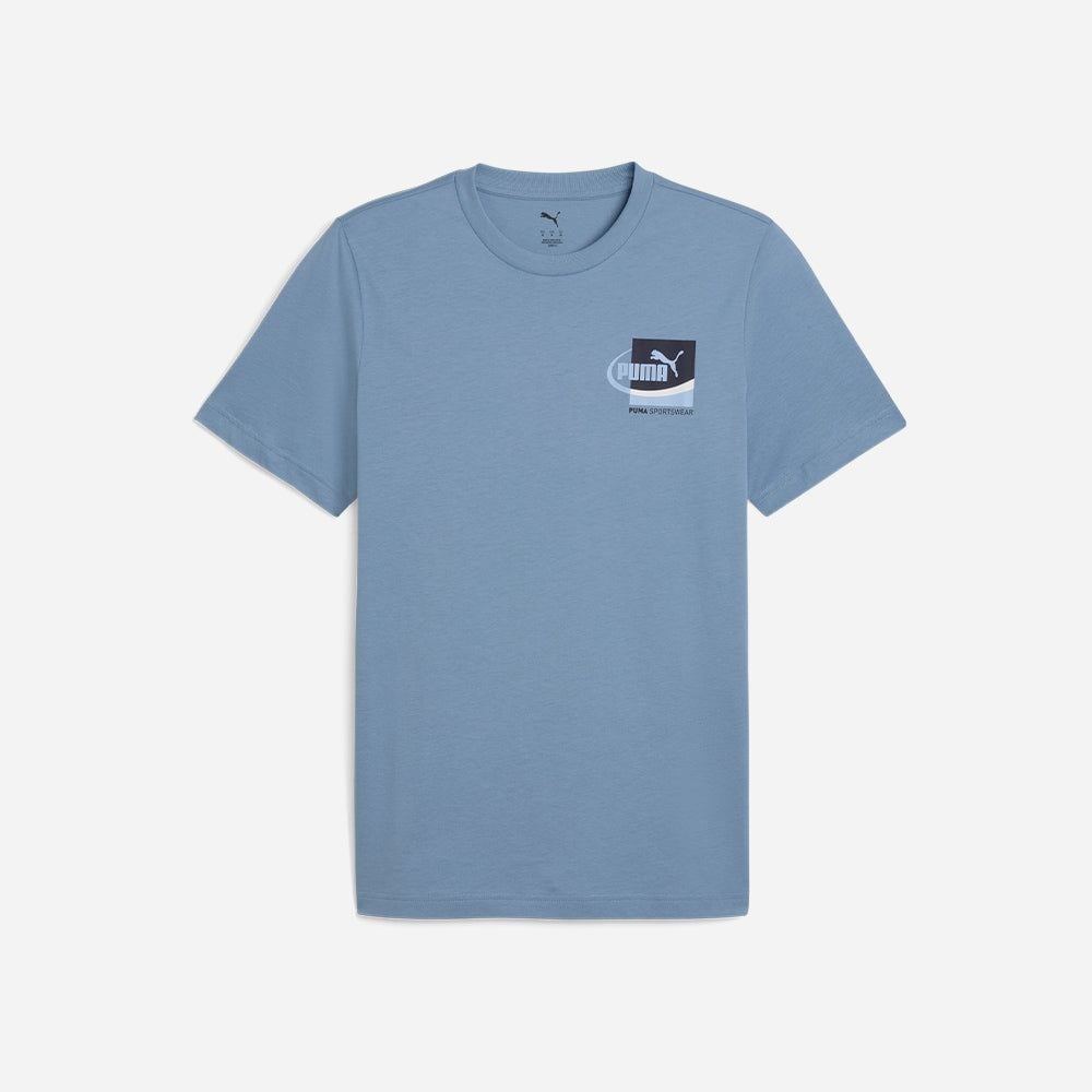 Puma - Áo thun nam Graphic Small Box Tee Lifestyle