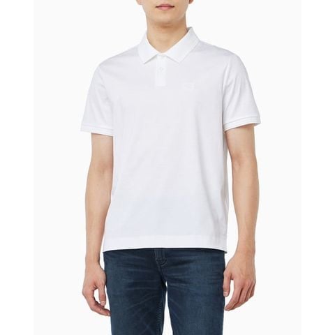 Calvin Klein - Áo Thun Có Cổ Nam SS Classic Mercerized Interlock