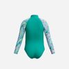 Speedo - Đồ bơi chống nắng bé gái Swimsuit Blue Green Sun Protection