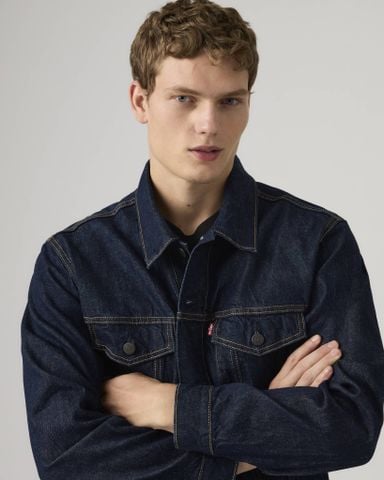 Levi's - Áo Khoác Jean Nam Relaxed Fit Trucker Jacket - Dark Wash