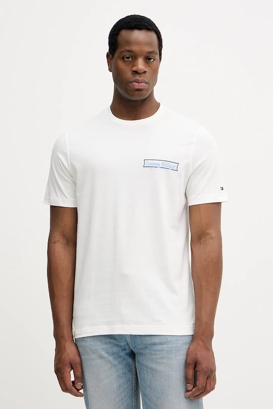 Tommy Hilfiger - Áo thun tay ngắn nam TH Coast Photo Print Tee