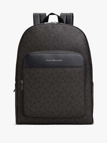 Tommy Hilfiger - Ba Lô Nam Hilfiger Flag Mixed Texture Dome Backpack