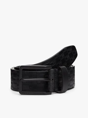 Tommy Hilfiger - Thắt Lưng Nam TH Flag Debossed Leather Belt