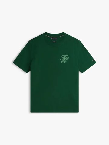 Tommy Hilfiger - Áo Thun Tay Ngắn Nam Tonal Logo Embroidery Crew Neck T-Shirt